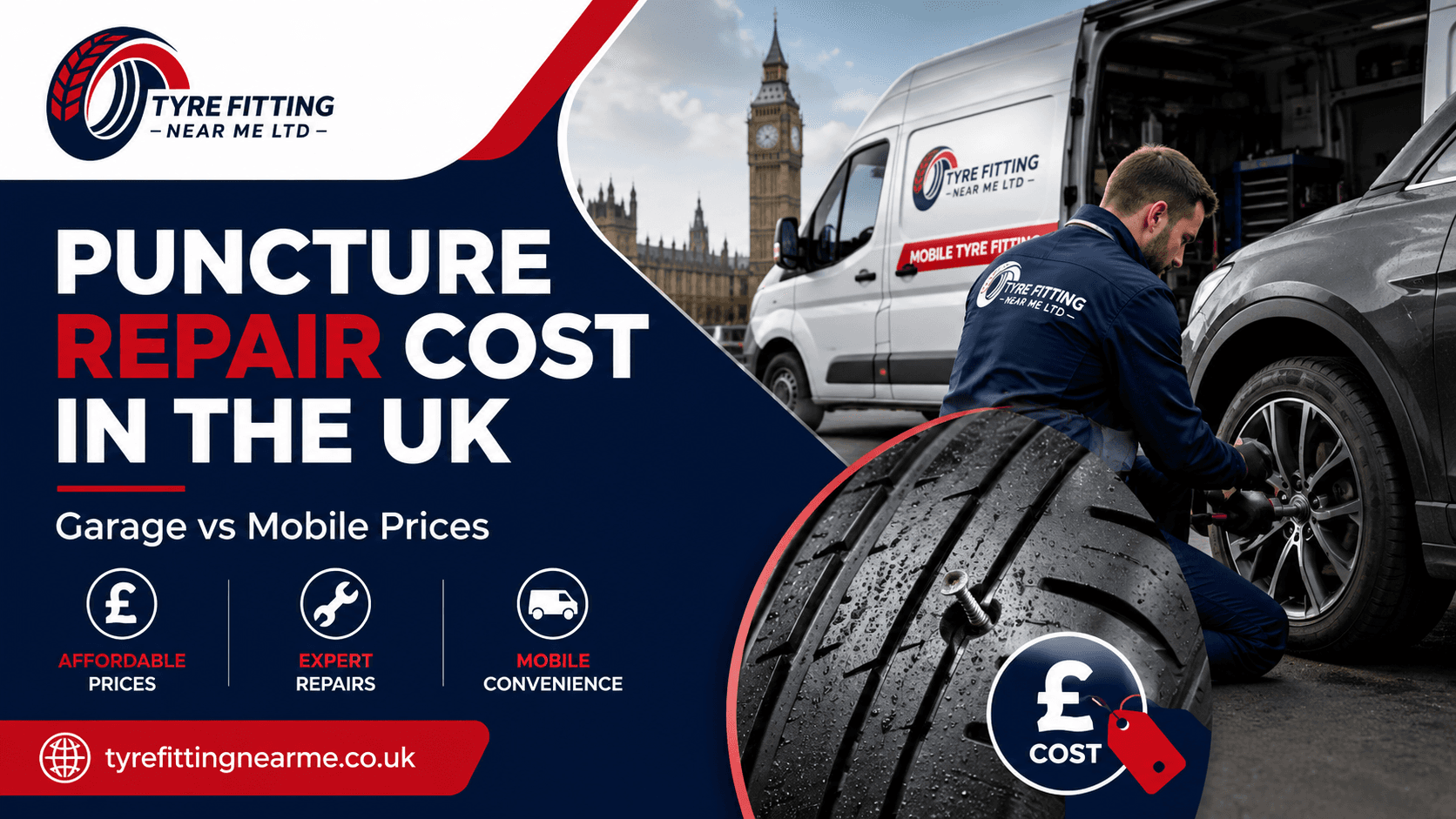 Puncture repair cost